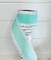 2.5"x10YD Mint Green/White Scalloped Edge Royal Burlap Wired Ribbon - Rustic Charm with a Touch of Elegance-RGA1542AN